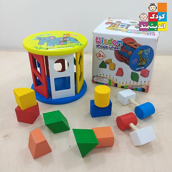 استوانه چوبی هوش